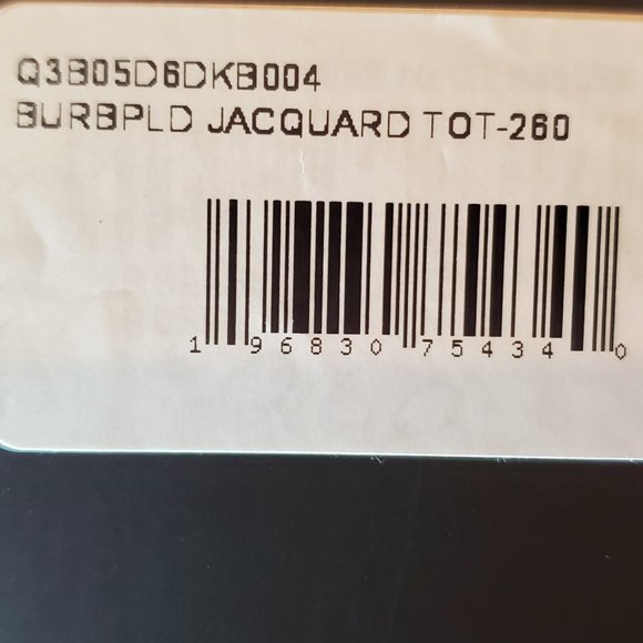 AUTHENTIC Burberry Tote Women's Bag Check Plaid Jacquard - Picture 10 of 10